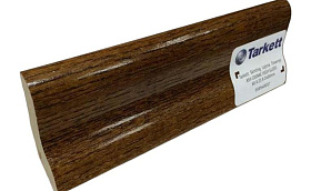 Плинтус Tarkett шпонированный 60х23 мм Ясень Коньячный Глянцевый (Ash Cognac High Gloss), 1 м.п.